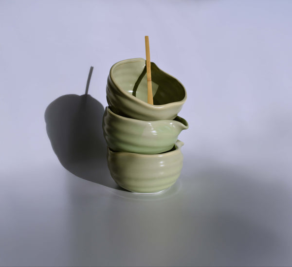 Matcha Bowl + Holder